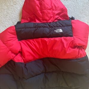 The North Face Kids Puffer Jacket in Red and Black